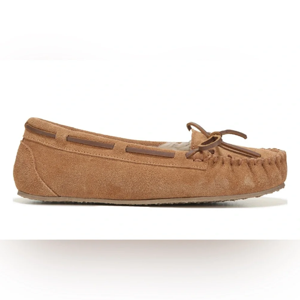 Minnetonka Moccasins Britta Trapper Slipper Little Kid Cinnamon Size 7